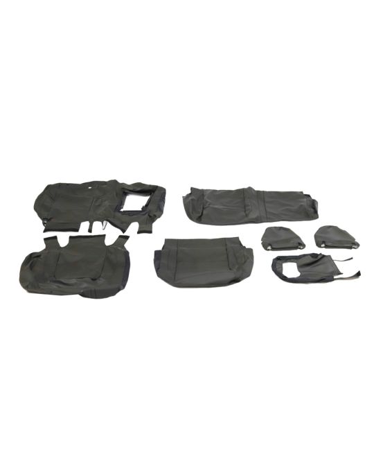 Genuine Mopar Seat Covers - Rear Quad Cab 60/40 Black