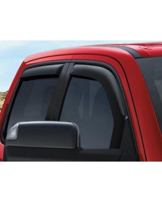 Genuine Mopar Window Air Deflectors Quad Cab