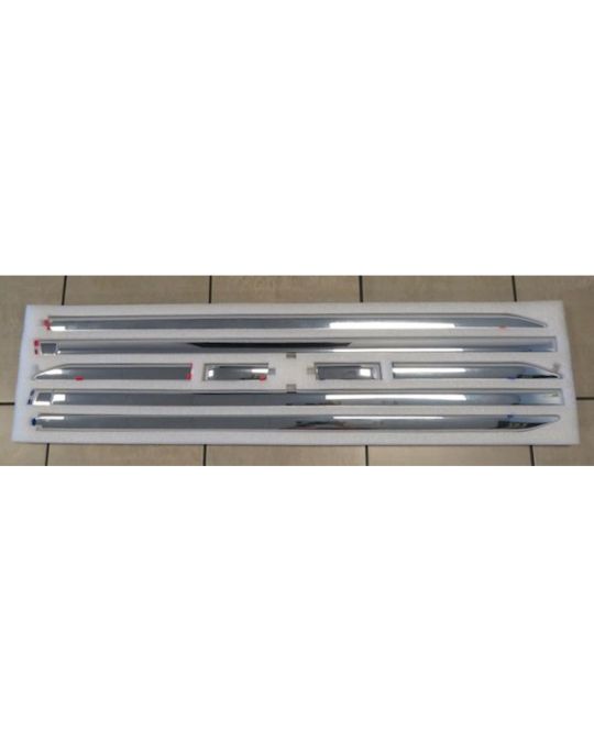 Genuine Mopar Chrome Door Molding Spears Complete Kit For Left And Right Crew Cab 6'4" Bed