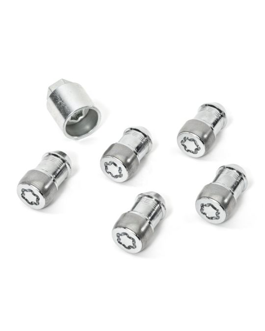 Genuine Mopar M14 x 1.5 Chrome Wheel Locks Kit Of Five With Key