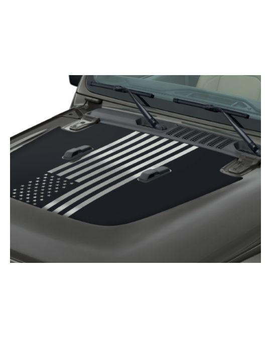 Genuine Mopar Hood Decal American Flag