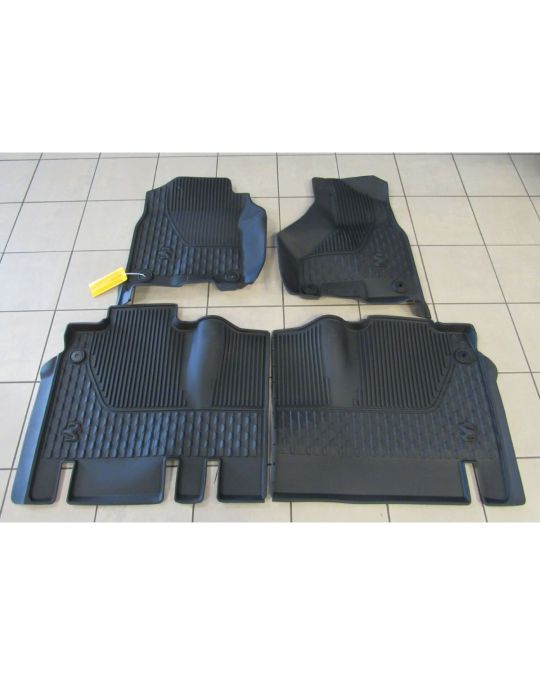 Genuine Mopar All Weather Mats Mega Cab Bucket Seats Black