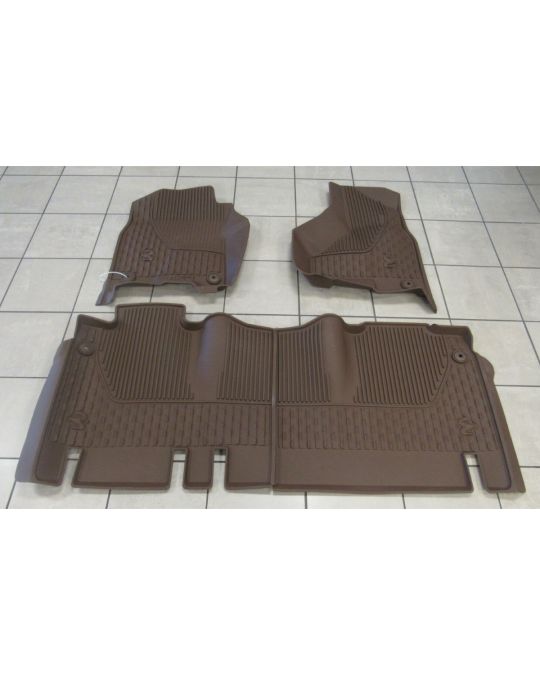 Genuine Mopar All Weather Mats Mega Cab Bucket Seats Brown