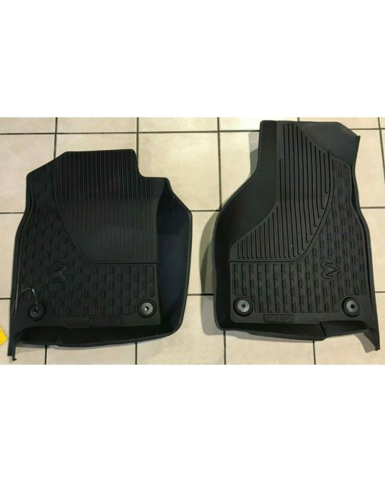 Genuine Mopar All Weather Mats Black Front - PTO