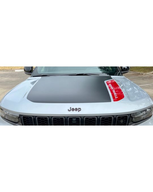 Genuine Mopar Trailhawk Hood Graphic Red Black