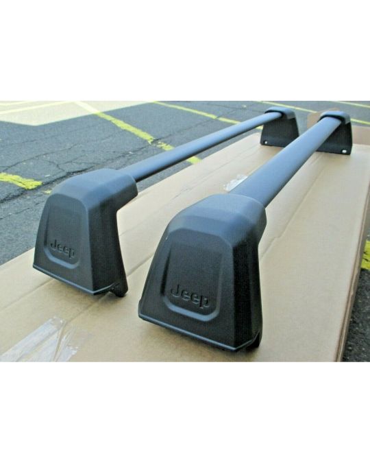 Genuine Mopar Roof Rack Cross Bars Black For Production Side Rails