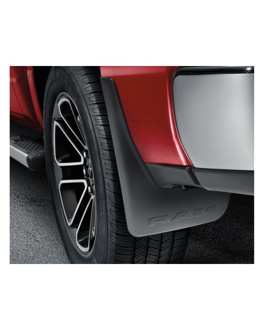 Genuine Mopar Splash Guards - Flat - Rear W/ Fender Flares