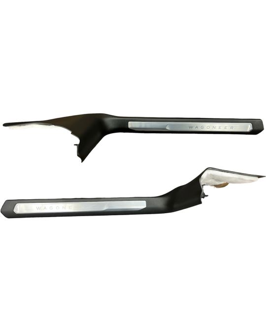 Genuine Mopar Stainless Steel Door Sill Scuff Plates With Wagoneer Logo Kit Of Two For Front Doors