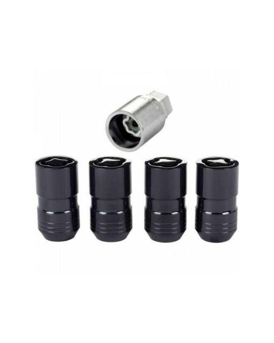 Genuine Mopar Wheel Locks Kit Of Four Black With Key