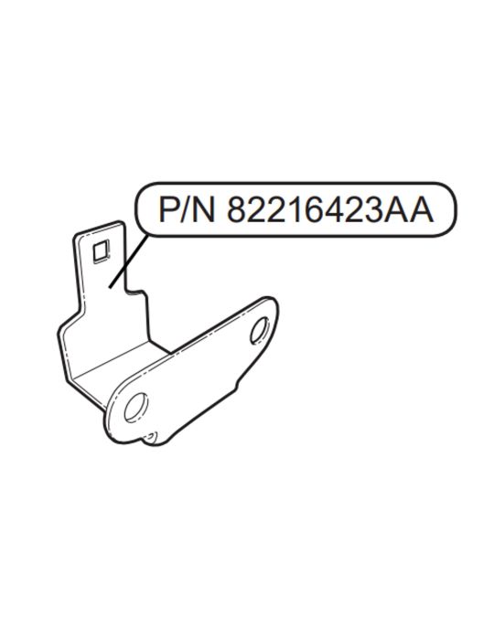 Genuine Mopar Bracket For Diesel Engine Auxiliary Switch Kit