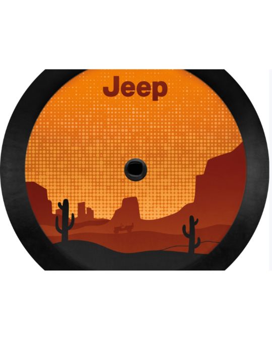 Genuine Mopar Spare Tire Cover - Desert