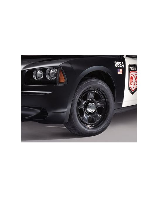 Genuine Mopar Wheel Police Edition Black Steel