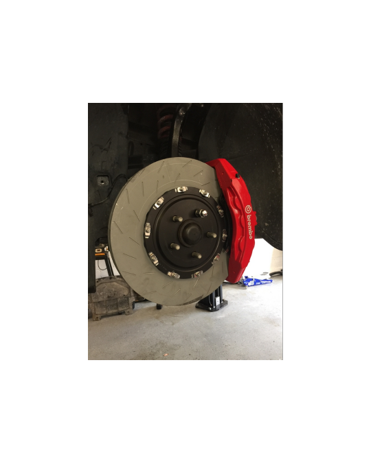 Genuine Mopar Front Hellcat Brake System With Red Calipers Rotors And Brake Pads