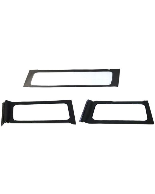 Genuine Mopar Replacement Window Set For 2 Door Premium Black Soft Top Clear