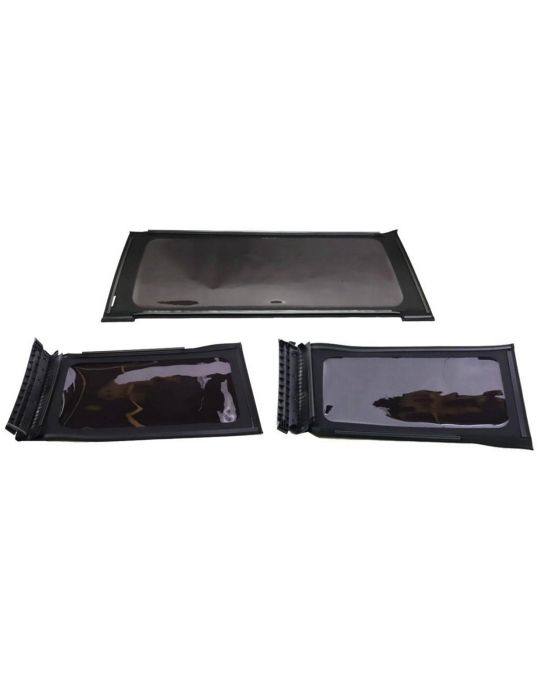 Genuine Mopar Replacement Window Set For 4 Door Premium Black Soft Top Tinted