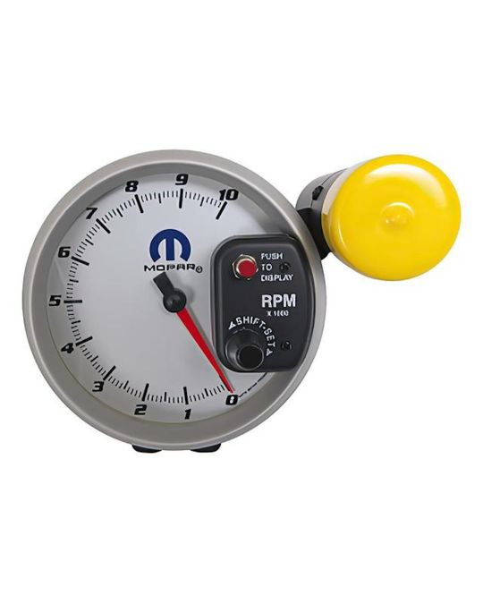 Genuine Mopar Performance Full Sweep Electric Tachometer Gauge White Face