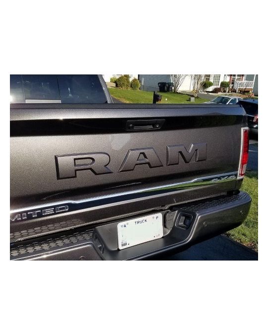 Genuine Mopar RAM Tailgate Lettering Granite Crystal