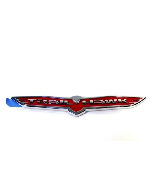 Genuine Mopar Emblem Red Trailhawk