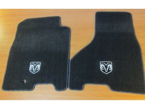 Genuine Mopar Floor Mats Carpeted Front Dark Slate