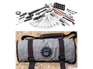 Genuine Mopar Jeep Performance Parts AllTrade Professional Tool Kit 83 Pieces With Grey Case