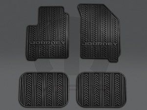 Genuine Mopar Rubber Mats W/ Logo