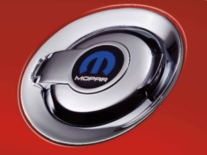 Genuine Mopar Fuel Filler Door Mopar Logo