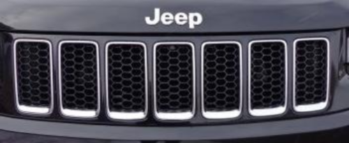 Genuine Mopar Black Honeycomb Grille Inserts