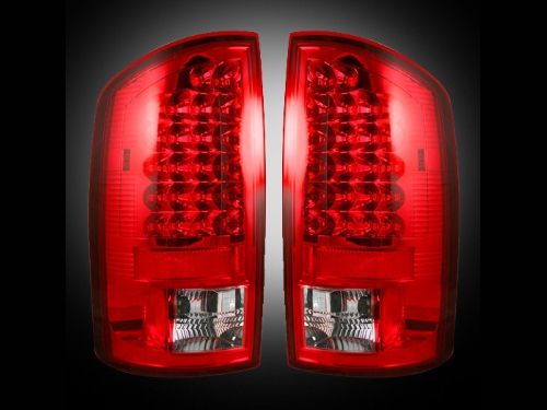 RECON Tail Lights LED Red Lens