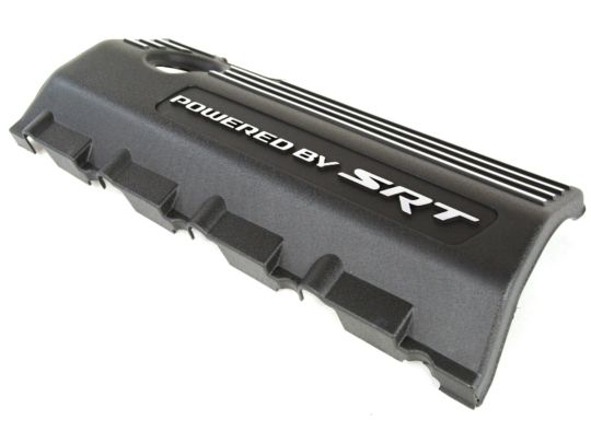 Genuine Mopar Ignition Coil Cover For 6.4L Engine With Powered By SRT Logo Left Side