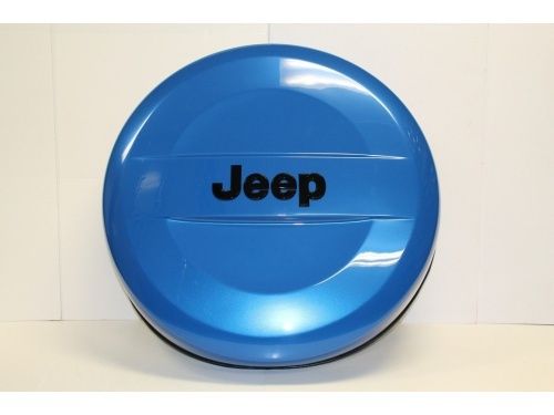 Genuine Mopar Spare Tire Cover Hard Blue Polar Edition