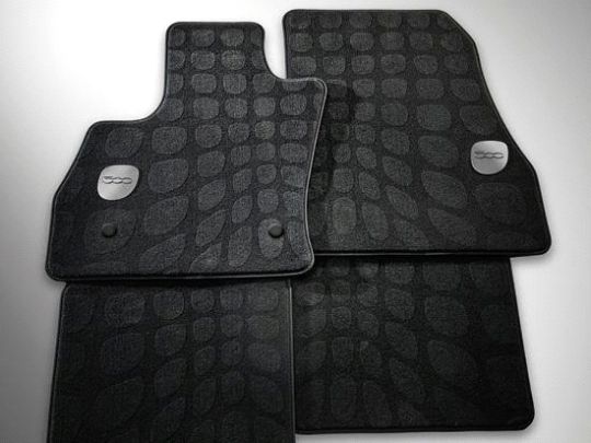 Genuine Mopar Carpet Mats Black Stitching