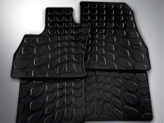 Genuine Mopar All Weather Mats Black With 500 Logo