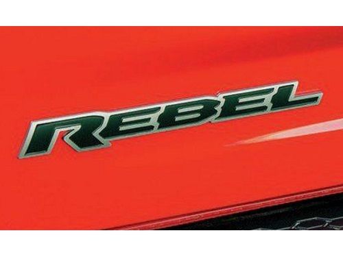 Genuine Mopar Emblem Rebel Tailgate Nameplate