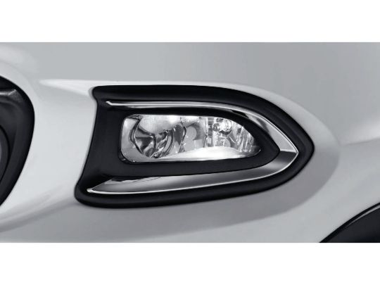 Genuine Mopar Fog Light Bezels - Chrome