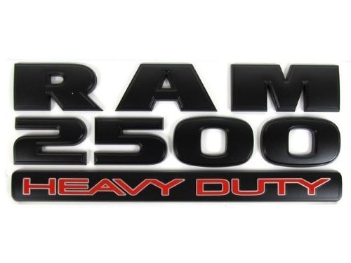 Genuine Mopar Emblem RAM 2500 Heavy Duty