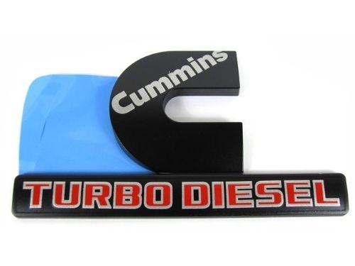 Genuine Mopar Emblem Cummins Turbo Diesel