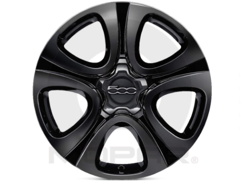 Genuine Mopar Wheel - 18" Alloy Jet Black Satin Gloss