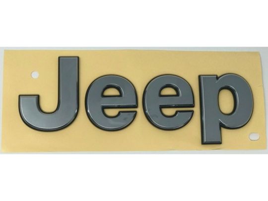 Genuine Mopar Emblem "Jeep" Chrome For Fender