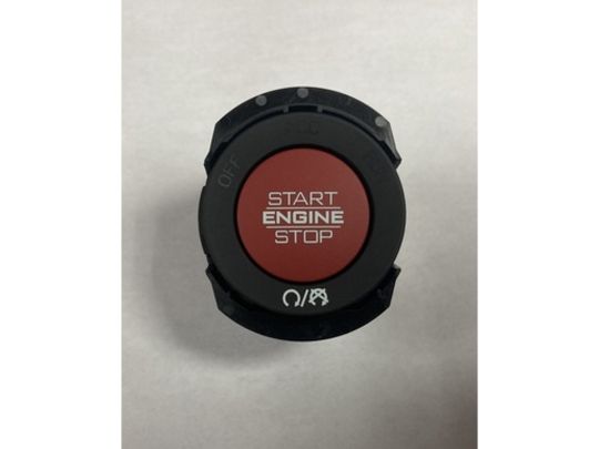 Genuine Mopar Red Engine Start Button