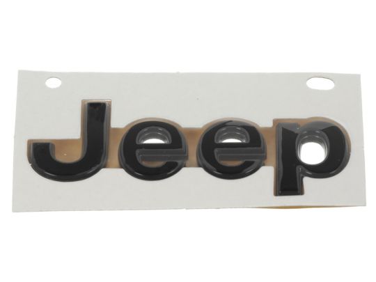 Genuine Mopar Gloss Black Altitude Jeep Hood Emblem