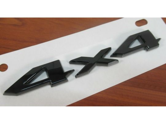 Genuine Mopar Altitude Edition Gloss Black 4x4 Liftgate Emblem