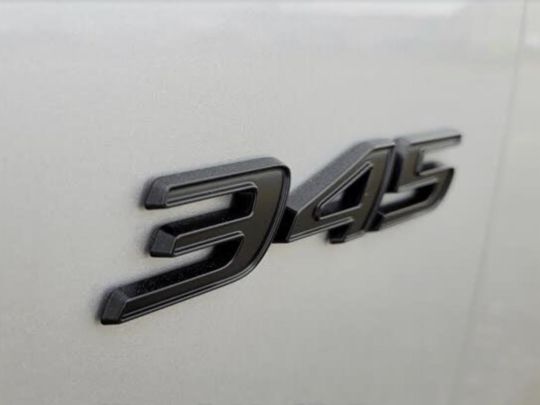 Genuine Mopar Black 345 Fender Emblem