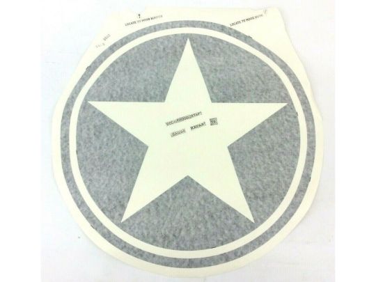 Genuine Mopar Circle Star Hood Decal