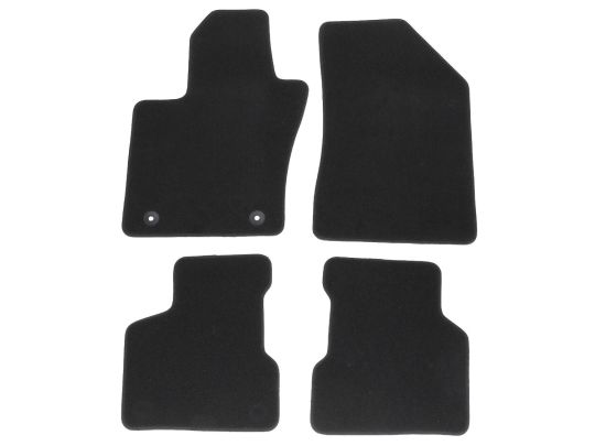 Genuine Mopar Carpeted Floor Mats Black Set Of Four For Front And Rear