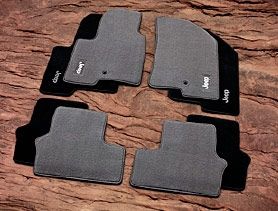 Genuine Mopar Floor Mats Carpeted Dark Slate Gray