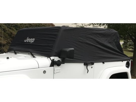 Genuine Mopar Vehicle Cover for Cab Black 2 Door