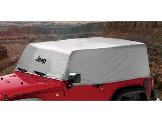 Genuine Mopar Vehicle Cover for Cab Silver 2 Door