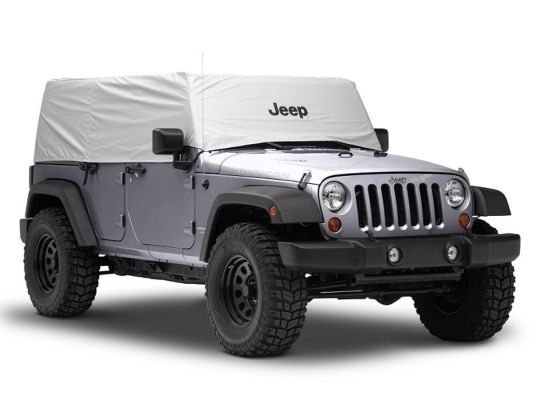 Genuine Mopar Vehicle Cover for Cab Silver