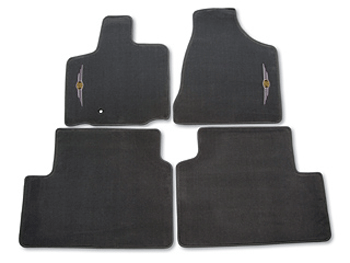 Genuine Mopar Floor Mats Carpeted First & Second Row Medium Slate Gray