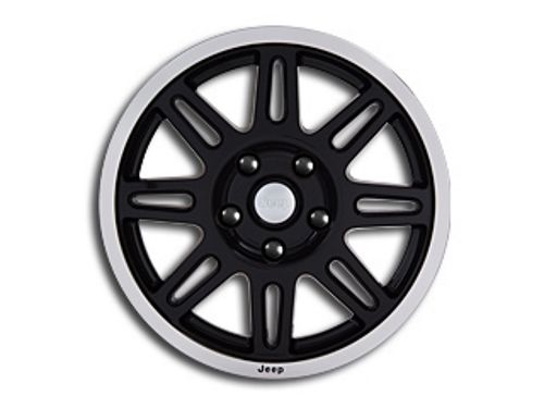 Genuine Mopar Wheel 17" Black & Machined